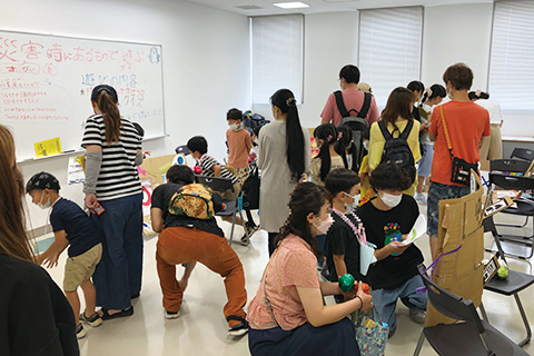 あまおだ夏祭りでのブース出展