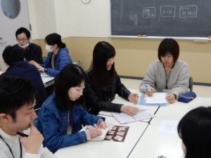 言語聴覚士学科　「ノート見せ会」を行いました！