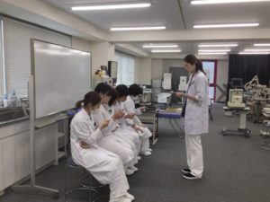 視能訓練士学科３年制　問診OSCEを行いました！