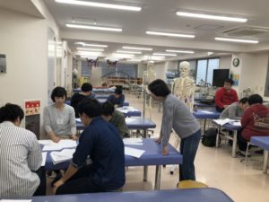 理学療法士学科　同窓会技術研修会