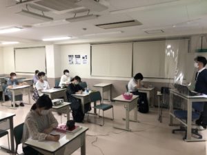 作業療法士学科　分散登校開始！