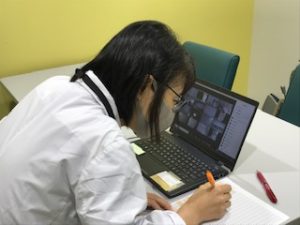 視能訓練士学科１年制　実力試験を遠隔で実施しました！