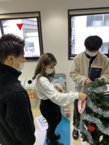 診療情報管理士学科　クリスマスツリー