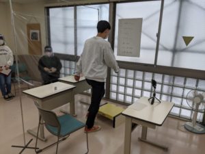 作業療法士学科　作業療法研究法 卒業研究のための実験を実施！