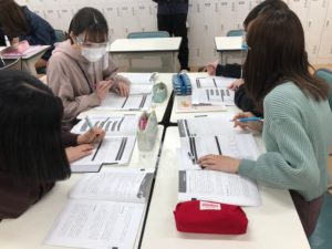 医療総合学科　入学から１ヶ月☆