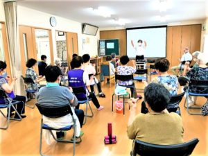 理学療法士学科　『地域貢献活動報告　　～東淀川区　わくわく！いきいき百歳体操☆彡～』