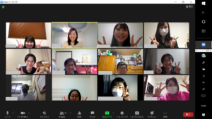 言語聴覚士学科　『１８期生のZOOM同窓会を開催しました！』
