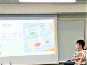 作業療法士学科　夜間部　防災コーディネーターコース　『プレゼンテーション～災害時に役立つもの～』　