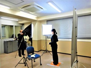 言語聴覚士学科　　『1年生　写真撮影を行いました☆彡』