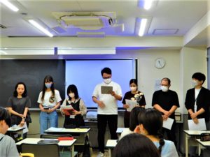 言語聴覚士学科　『1年生　見学実習報告会を実施しました☆彡』