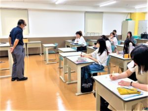 医療総合学科　　『視覚障害者ガイドヘルパー研修①』