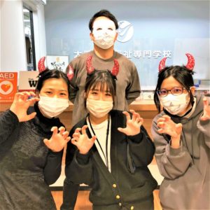 言語聴覚士学科　「ハロウィーンことばの相談室」