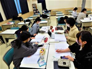 言語聴覚士学科　「２年生　国家試験対策　絶賛勉強中！！」