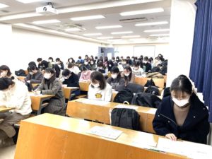 視能訓練士学科１年制　　『卒業試験実施☆彡』