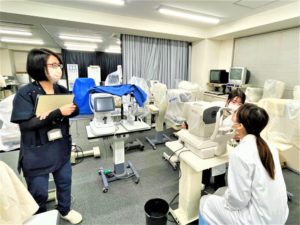 視能訓練士学科１年制　　『実習室開放しています(^^♪』