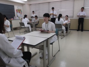 言語聴覚士学科　臨床実習前OSCEを実施しました！