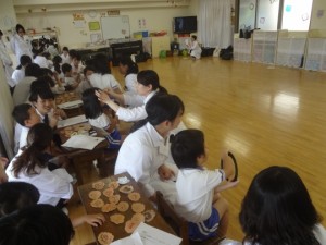 視能訓練士学科3年制　幼稚園で検診実習を行いました☆