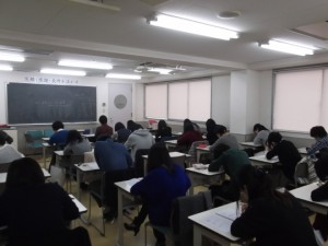 言語聴覚士学科　国家試験対策が始まりました！