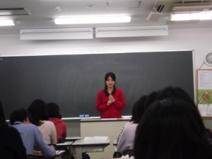 言語聴覚士学科　1年生の「読書感想文発表会」を行いました！