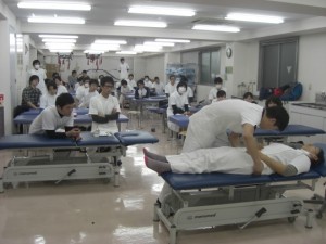 理学療法士学科　夜間部4年生　実習前補講の報告です！