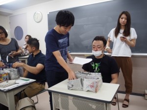 作業療法士学科　夜間部3年生、後期の授業に向けて頑張っています！！