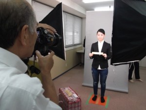 言語聴覚士学科　就職活動＆実習用の個人写真を撮影しました！