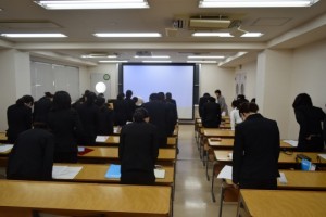 視能訓練士学科３年制　３年生が学内実習報告会を行いました！