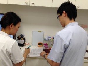 視能訓練士学科１年制　臨床実習が始まりました！Vol.2