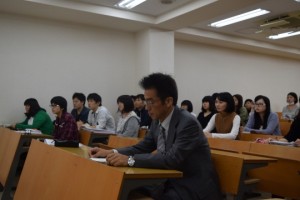 視能訓練士学科３年制　卒業研究の特別指導をしていただきました！