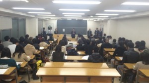 作業療法士学科　評価実習に向けて激励会を行いました！