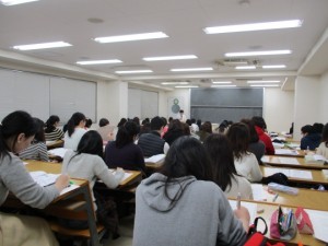 視能訓練士学科１年制＆３年制　特別講義を受けました！