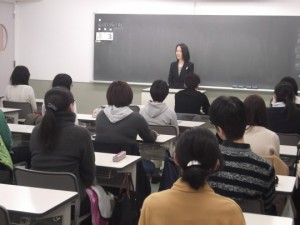 言語聴覚士学科　２年生が国家試験出陣式を行いました！