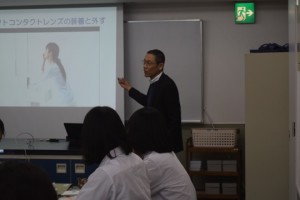 視能訓練士学科　特別講義の様子を紹介します！