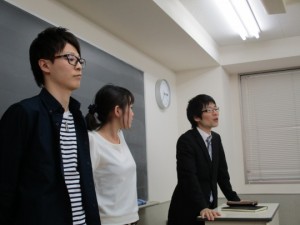 視能訓練士学科３年制　卒業生がやって来た！