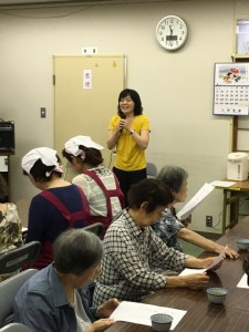 地域の方々を対象とした「食事サービスの会」の様子を紹介します！