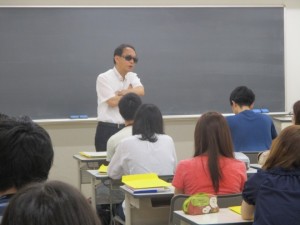 視能訓練士学科３年制　視覚障がい者ガイドヘルパー講座を受講しました！