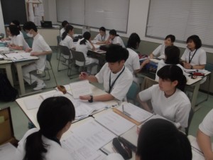 言語聴覚士学科　検査演習を行いました！