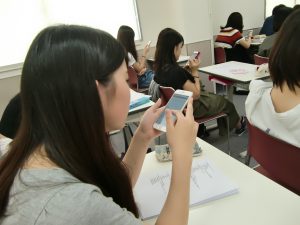 視能訓練士学科３年制　「朝活」を実施しています！