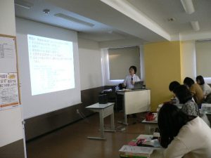 視能訓練士学科1年制　特別講義の様子を紹介します！