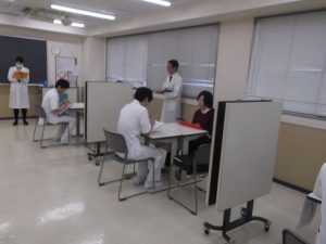 言語聴覚士学科　実習前実技試験を行いました！