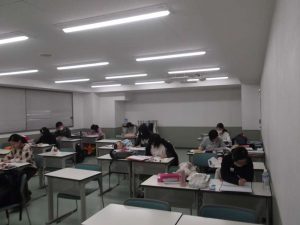 言語聴覚士学科　国家試験はもう目前！追い込み中！