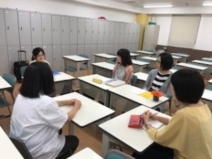 視能訓練士学科１年制　卒後勉強会を行いました！