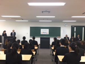 作業療法士学科　上海から作業療法士学科の学生が来校！