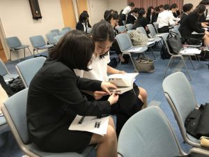 視能訓練士学科１年制　病院主催のセミナーに参加しました！