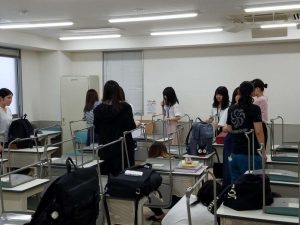 視能訓練士学科３年制　大掃除をしました！