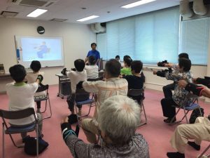 ボランティア活動　いきいき１００歳体操＠淀川区老人福祉センター