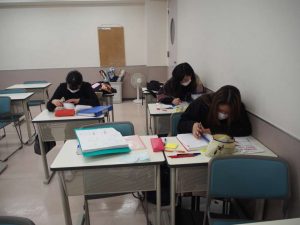 作業療法士学科　国家試験に向けて最後の追い込み！