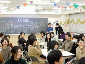 言語聴覚士学科　２年生を送る会を開催しました！