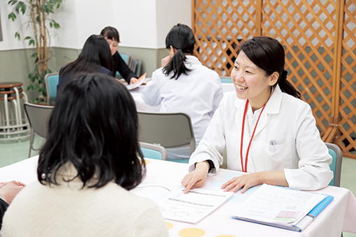 学科別相談会風景